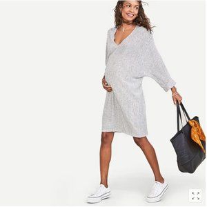 Hatch Gray Maternity Dress